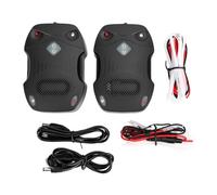 KIMISS Dispositif de Dissuasion des Chauves-Souris à Ultrasons, 9 à 65 | Boîtier ABS, Utilisation en Voiture et en Intérieur, Alimentation USB et Batterie, Contrôle, Avertisseur Sonore, Arrêt