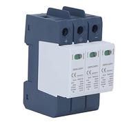 KIMISS Dispositif de Protection DC 40KA 3P SPD pour Systèmes Photovoltaïques - Installation sur Rail DIN, Protection Fiable Contre Les Surtensions pour DC 1000 V