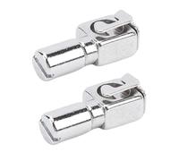 KIMISS Dispositif d'enfilage d'aiguille pour Machine à Coudre - 2 Pinces à Aiguilles en Acier Inoxydable pour Machines à Coudre Domestiques, Outil de Réglage de l'aiguille sans Effort