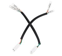 KIMISS Duokon 17 cm/6.7in adaptateur de câblage de clignotant prise pièces de moto adaptées pour CBR600RR CBR1000RR