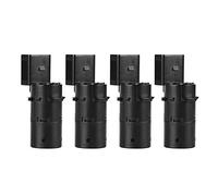 KIMISS Duokon 4 pièces capteur de stationnement PDC de Voiture pour A6 4B/C5 4F2/C6 4FH/C6 4F5/C6 7H0919275E Noir