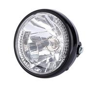 KIMISS Duokon 7 "Phare de moto, universel 12V H4 35W rond moto jaune LED phare avec support de montage