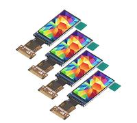 KIMISS Écran d'affichage IPS Couleur TFT 0.96 Pouces, Pilote ST7735S, Interface SPI 80x160, pour et Projets de Bricolage, 4 Paquets