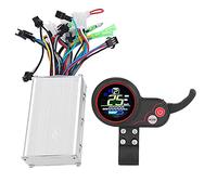 KIMISS Écran LCD du Contrôleur, Panneau avec Accessoire de Commutateur de Changement de Vitesse Contrôleur de Contrôle 60V pour Scooter de Vélo électrique 60V (Écran Couleur 36V 250/350W Double