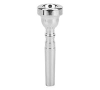 KIMISS Embouchure de Trompette 7C Argent pour Débutants | Accessoires Permettant d'économiser du Travail pour les Trompettes en do | Convient pour les Instruments Bach/Conn/King. (SILVER)
