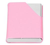 KIMISS en Acier en Acier Inoxydable Holder - Organisateur de Cartes de Nom Innovantes pour Les Professionnels, Détient 15-20 Cartes, Conception élégante et Portable (007# Modèle de Fil)