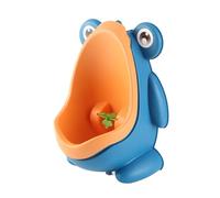 KIMISS Enfants Urin Mignon, Urinpotty monté Pee Training for Boys Toddlers Cartoon Funny Vising Target Mur (BLUE)