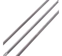 KIMISS Ensemble d'affûteuse de Limes de Tronçonneuse Premium-3 Pièces Limes de Chaîne de Tronçonneuse Rondes en Acier avec Une Résistance élevée à l'usure et des Pointus (4mm)