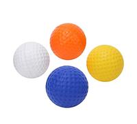 KIMISS Ensemble de 12 Balles en PU, Balles d'entraînement élastiques Colorées pour l'entraînement, Utilisation Intérieure et Extérieure avec Sac de Rangement en Filet