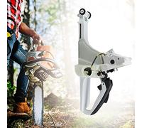 KIMISS Ensemble de Boîtier de Poignée Arrière du Réservoir de Gaz à Carburant pour MS460 046 MS461 Pièces de Tronçonneuse - Pièces de Remplacement pour des Performances Améliorées