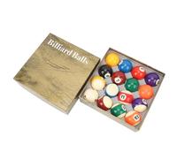 KIMISS Ensemble de Boules de Billard de Taille Réglementaire, 16 Balles de Billard de 2.25 Pouces pour Une Expérience de Jeu Améliorée et des Accessoires de Remplacement