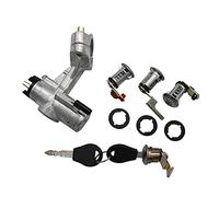 KIMISS Ensemble de Cylindres de Serrure de Porte avec Interrupteur de Barillet D'allumage, qualité Supérieure, Fonctionnement Fluide, sécurité Améliorée pour GQ Y60 1988 1998, Métal