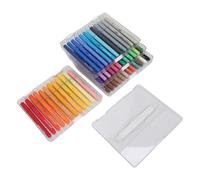 KIMISS Ensemble de Marqueurs de Peinture Acrylique Vibrants-stylos d'art de 48 Couleurs pour des Projets d'artisanat et de Superbes Créations de Bricolage