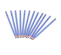 KIMISS Ensemble de Peinture à Croquis Noir au Charbon de Bois - 12 Crayons à Charbon Extra Doux pour Artistes, Idéal pour Dessiner, Esquisser et Mélanger sur Divers Papiers