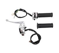 KIMISS Ensemble de Poignée d'accélérateur, Levier de Frein, Interrupteur de Poignée de Guidon avec Faisceau de Câbles pour Monkey Z50 Z50J BIKE G50F