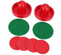 KIMISS Ensemble de Poussoirs et Palets de Hockey sur Air - Accessoires de Remplacement pour Tables de Jeu Standard - Plastique Léger et Durable pour Un Plaisir sans Fin (M 76mm/2.99in)