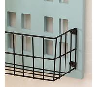 KIMISS Étagère Murale en Forme de Maison-étagère Murale en Bois pour Chambre à Coucher, Salon-Organisateur de Rangement Flottant Mignon (Bleu Clair)