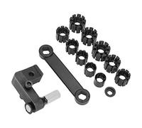 KIMISS Étau à Bille Professionnel pour Fabrication de Bijoux, Outil de Fabrication de Bagues - Fixation de Fixation de Bague, Accessoire de Boule de Gravure - Outils de Micro-réglage de Bijoux