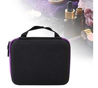 KIMISS Étui à Huiles Essentielles pour 30 Bouteilles, Sac à Main d'aromathérapie, Support d'Huiles Essentielles, Organisateur pour Voyage (Purple)