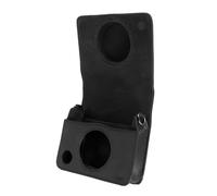 KIMISS Étui de Caméra en Cuir PU Rétro Compatible pour Mini Caméra avec Sangle Réglable pour Instantanée Mini (Black)