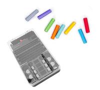 KIMISS Étui de Rangement de Batterie Multifonctionnel à 104 Grilles avec Testeur de Batterie-organisez et Protégez Vos Batteries avec 3 Voyants Lumineux