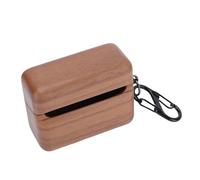 KIMISS Étui en Bois pour écouteurs Bluetooth Ultra 3ème Génération - Housse de Protection avec Design et Accès Pratique au Chargement