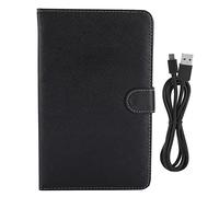 KIMISS Étui Universel pour Clavier de Téléphone Portable, Espagnol sans Fil avec Housse en Cuir et étuis de Anglais Ultra Fin pour 4,5 à 6,8 Pouces