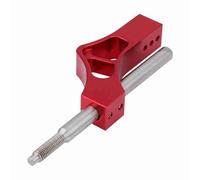 KIMISS Extension de Levier Réglable en Hauteur en Acier Inoxydable et Alliage D'aluminium pour Manette Manuelle(Rouge)