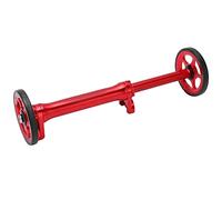 KIMISS Extension de Roue Facile, Résistance Légère Télescopique Barre de Roue Facile Tige de Vélo Pliante à Rallonge élevée pour 3sixtyBlack (Rouge)
