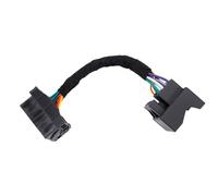 KIMISS Faisceau Adaptateur Radio Voiture, Câble de Remplacement Plug and Play avec Commande au Volant et Port AV for Véhicules MK6 B7 B8 SEAT III 5F 2013-2020, Caméra de Recul
