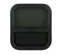 KIMISS Fenêtres de Camping-Car Arrondies, Résistantes aux, étanches, pour Camping-Car, Voiture D'ingénierie, 394x445mm