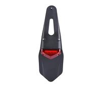 KIMISS Feu arrière à LED, Duokon Feux arrière à LED de moto, ABS LED plaque d'immatriculation arrière s'allume feu arrière pour Dirt Bike(rouge)