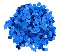 KIMISS Feuille de Paillettes Métalliques pour Décorations de Mariage, Saint-Valentin - 3000 Confettis en Forme de Cœur pour Mariage, Saint-Valentin, Fournitures de Décoration (#12)