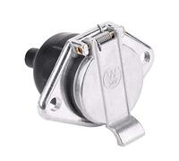 KIMISS Fiches de remorque, Universal 24V 7-Pin Remorque Plug 7-Pole Câblage Connecteur Adaptateur Socket
