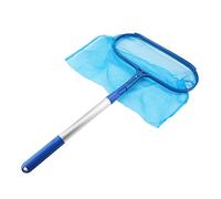 KIMISS Filet d'écumage de Piscine avec Poteau Télescopique-Outil de Nettoyage Efficace pour Piscines, Spas-Maille Fine pour Un Retrait Rapide des Débris