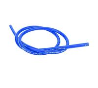 KIMISS Fils de bougie d'allumage de Silicone de, pièce de remplacement d'accessoire automatique de voiture de fil de câble d'allumage d'étincelle de Silicone de 8mm(Bleu)