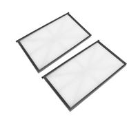 KIMISS Filtrage à Haute efficacité 2 Pièces Cartouche de Filtre de Nettoyeur de Piscine Robotique Panneau de Filtre de Remplacement de Piscine à Haute efficacité de Charbon Actif pour TigerShark