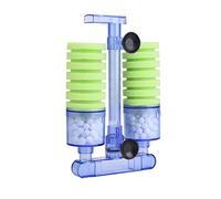 KIMISS Filtre à air d'aquarium - Accessoire de pompe à oxygène biochimique - Accessoire de pompe à oxygène biochimique pour mini approvisionnement de poissons XY 2882 XY (XY-2882 - Vert)