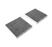 KIMISS Filtre à Air d'habitacle Automatique 64319237157 de Remplacement pour X3 F25 SDrive - Tissu à Charbon Actif, Filtration d'Air Efficace