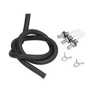 KIMISS Filtre à Joint de Gaz avec Conduite de Carburant pour Moteurs GX110 GX120 GX140 GX160 GX200 GX240 - Remplace 16955-ZE1-000 16955-ZE1-010