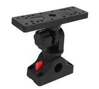 KIMISS Fish Finder Mount Base - 360 Degrés Rotatifs Amovibles Universal Boat Fish Finder Electronics Mount pour Un Usage Marin
