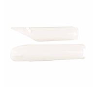 KIMISS Garde à Fourche Avant Motocycle Fork Guard Protecteur Blanc Blanc Front Shock Guard Cover Remplacement de CR125 CR250 CE500 CRF450 CRF 250 Automobile/Moto et Powersports/Parts/Body &