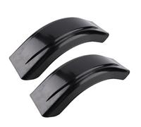 KIMISS Garde Boue de Remorque, Protection de Roue pour Remorque, Polyéthylène Haute Résistance 550 Mm, 57,81 X 19,81 X 15,49 Cm, for à Essieu Simple, Protection contre les