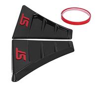 KIMISS Garniture de Couvercle d'aération de Garde-boue pour ST RS MK2, Accessoire de Modification de Style Sportif, Matériau ABS Durable (rouge)