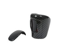 KIMISS Garniture de Couvercle de Pommeau de Levier de Vitesse en Fiber de Carbone pour 11e 2022, Décoration Intérieure élégante pour Votre Véhicule