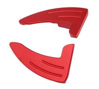 KIMISS Garniture de Couverture d'extension de Levier de Vitesse à Palettes, 2 Pièces, pour Cherokee 2014 - 2021, Améliorations des Engrenages en Alliage d'aluminium (rouge)