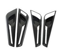 KIMISS Garniture de Poignée de Porte, 4 Pièces de Rechange pour Kia EV6 2022 Up Poignée de Porte Intérieure de Voiture Garniture de Bol Garniture Style Fibre de Carbone
