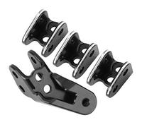KIMISS Gen8 Link Mount Set - Accessoires en Alliage d'aluminium Durables pour Voiture II 1/10 RC - Ajustement Précis et Mise à Niveau élégante (Black)