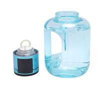 KIMISS Générateur de Bouteille d'Eau à Hydrogène, Machine à Eau à Hydrogène Portable pour le Sport et les Voyages, capacité de 1000ML, Rechargeable par USB (BLUE)