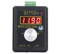 KIMISS Générateur de Signal de Tension de Courant ± 20mA, Tension Analogique, Calibrateur de Processus de Source Portable 0 à 24mA